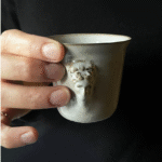 Afrodit Espresso ve Türk Kahvesi Fincanı İç Bej, Dış Bej 100ml