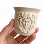 MEDUSA - El Yapımı Porselen Kahve Fincanı 175ml | Yunan Mitolojisi Koleksiyonu